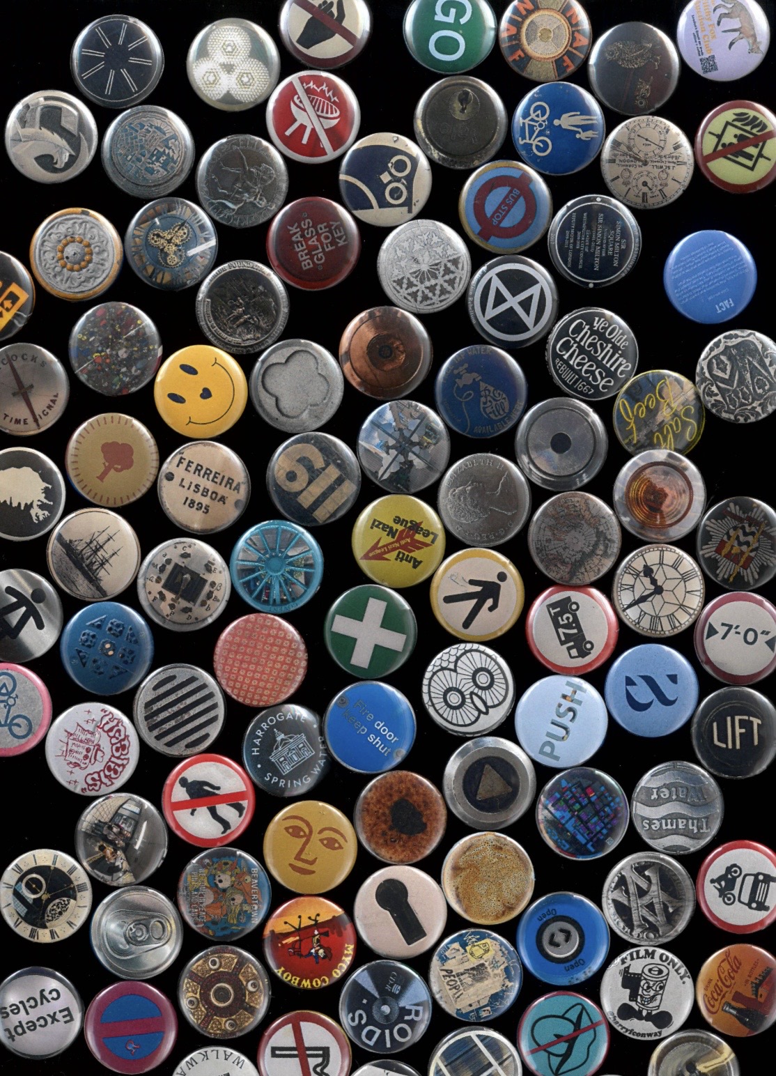 London Circles buttons
